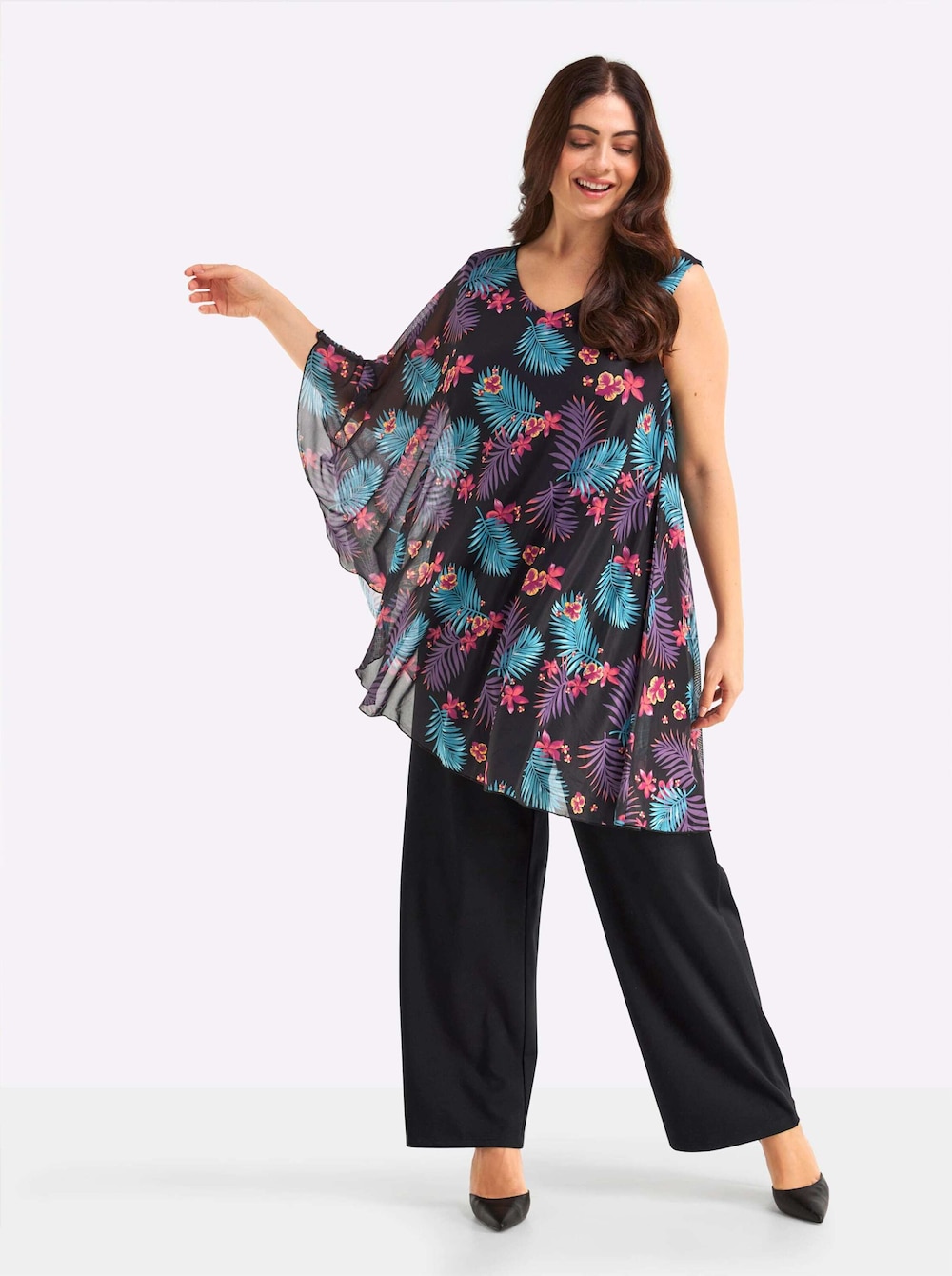 Jumpsuit Ärmellos Ohne Kragen