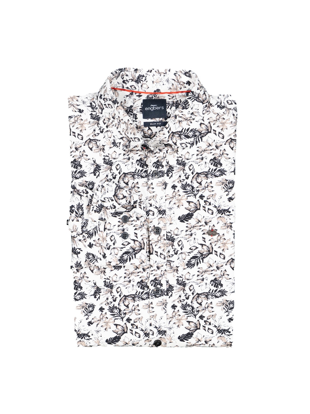 Jersey-Hemd slim fit