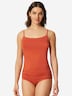 Schiesser Damen Unterhemd Modal Essentials 2-Pack terracotta,creme