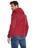 Herren Steppjacke , Bordeaux