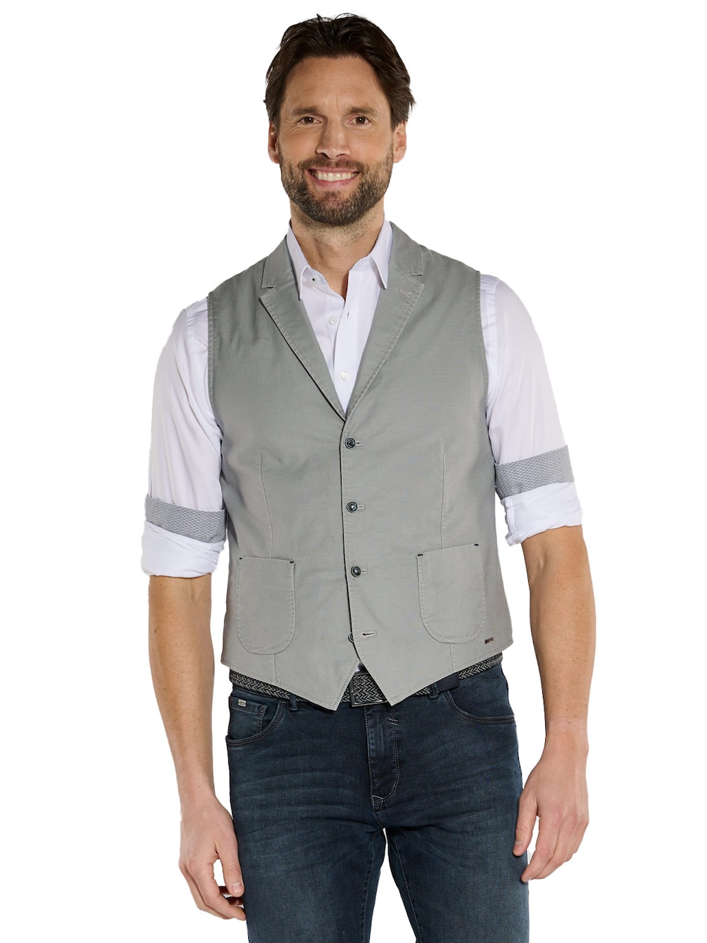 Sakko-Weste slim fit