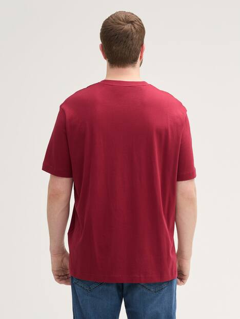 T-Shirt mit Logo Print