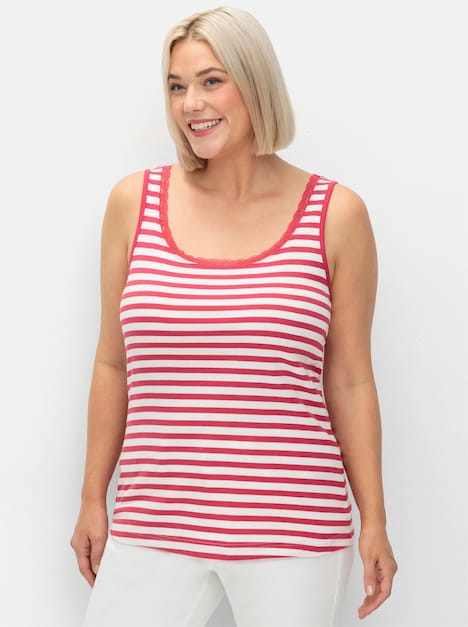 Tanktop Ärmellos Sonstiges Muster