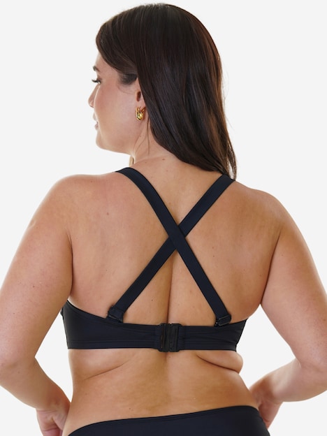 Multiway-Bikini-Top MONACO LOOP Multiway-Bikini,Trägerloser Bikini,Neckholder-Bikini mit Bügel,mit Schale,Multiway-Träger