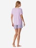Schiesser Damen Schlafanzug Modern Nightwear orchid