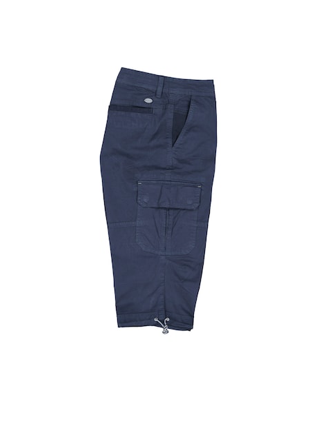 Herren Capri Cargo Shorts aus Baumwolle , Saphirblau