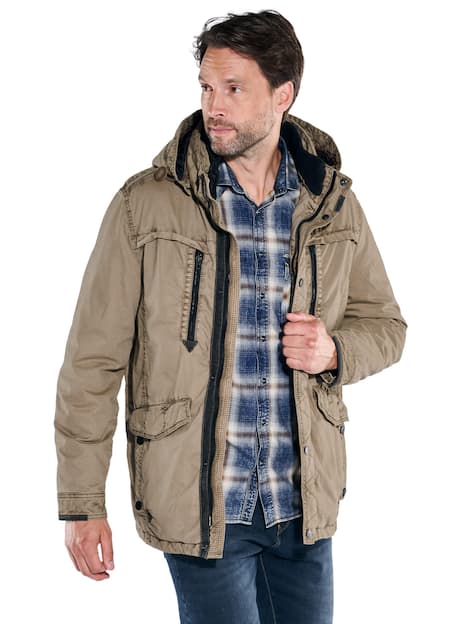 engbers Herren Jacke , Braunbeige