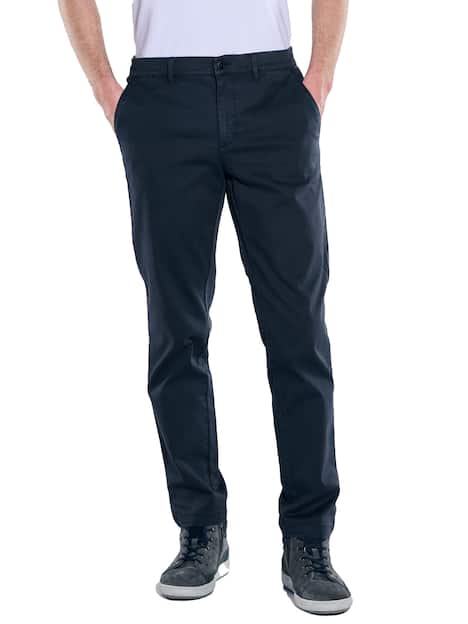engbers Herren Chino regular , Marineblau