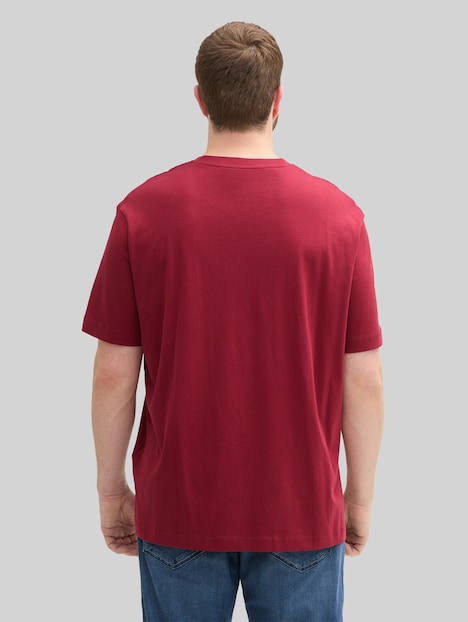 T-Shirt mit Logo Print
