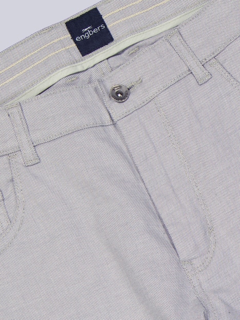 Herren Sportive 5 Pocket Hose aus Baumwolle , Silbergrau