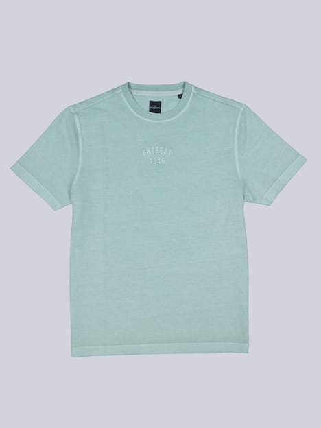 engbers Herren Rundhals T-Shirt , Mittelblau