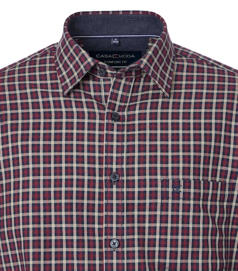 Freizeithemd kariert Comfort Fit