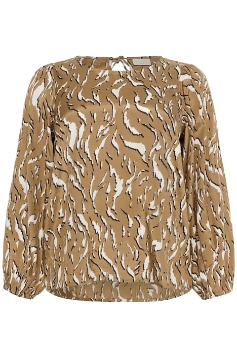 Langarm-Bluse Regular fit