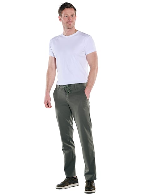 Herren Chino straight , Khaki
