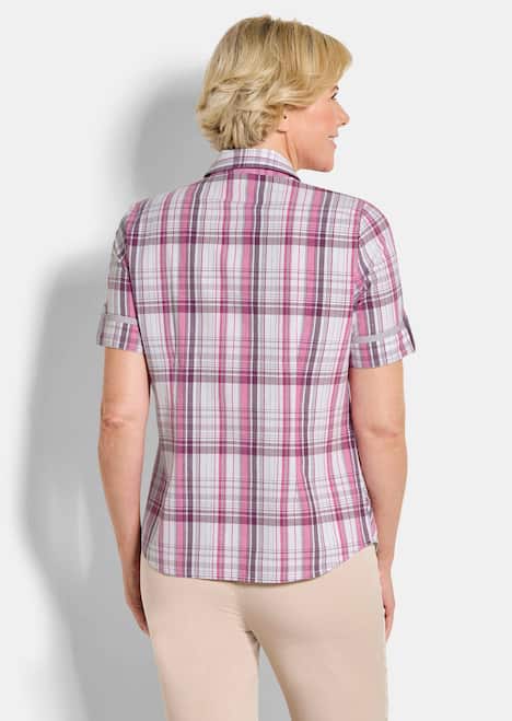 Blusenshirt mit Karomuster