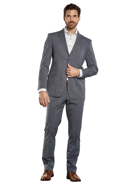 Herren Anzug-Sakko regular , Brilliantblau