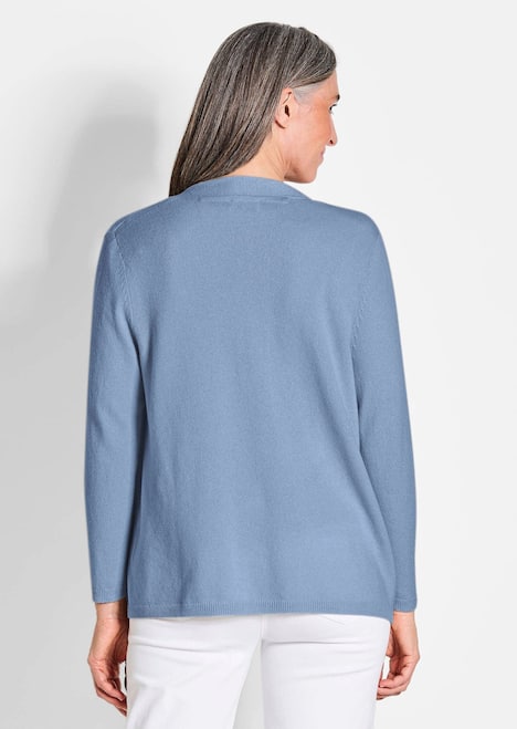 GOLDNER Lang tricot jasje van kasjmier Lang tricot jasje van kasjmier