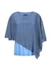 Asymmetrisches Blusenshirt mit Glanzgarn