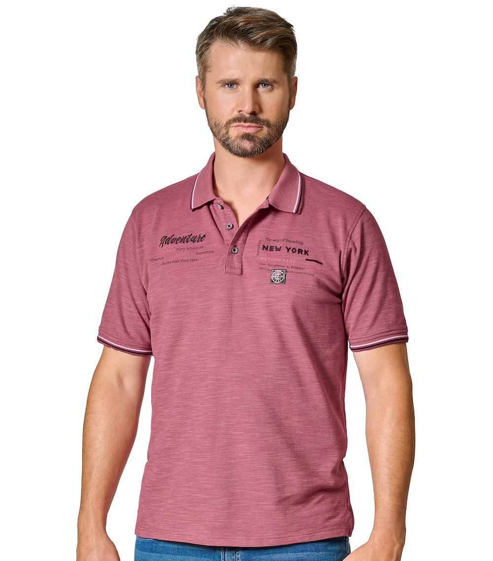 CASAMODA Polo-Shirt uni