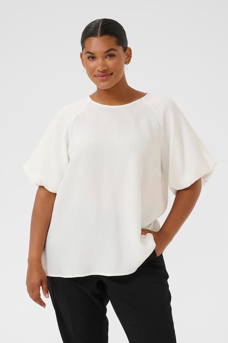 Kurzarm-Bluse Regular fit