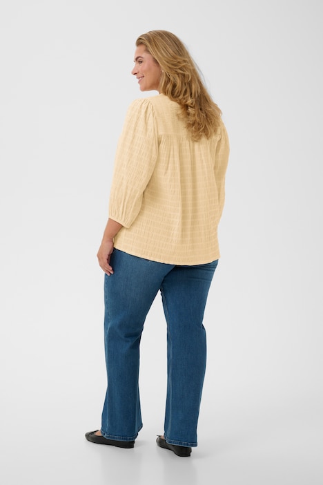 Bluse langarm A-shape