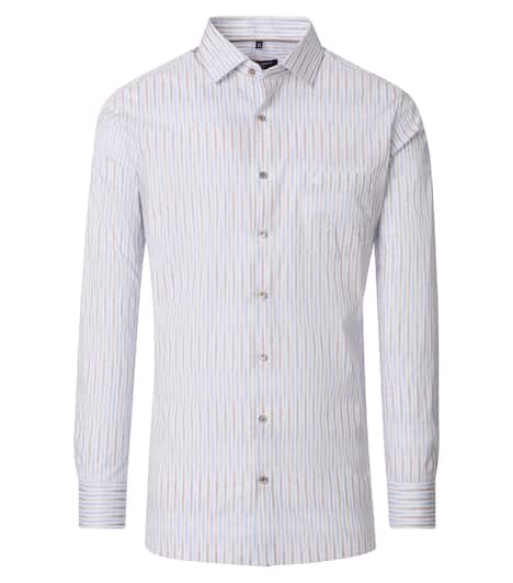 Businesshemd gestreift Modern Fit
