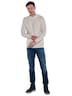 engbers Herren Pullover Rundhals , Creme