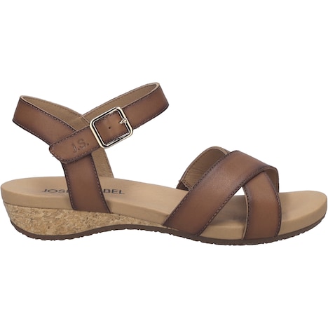 Damen Sandale Fleur 05, camel