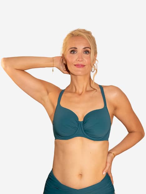Schalen-Bikini-Top VALENCIACHIC Demi-Bikini