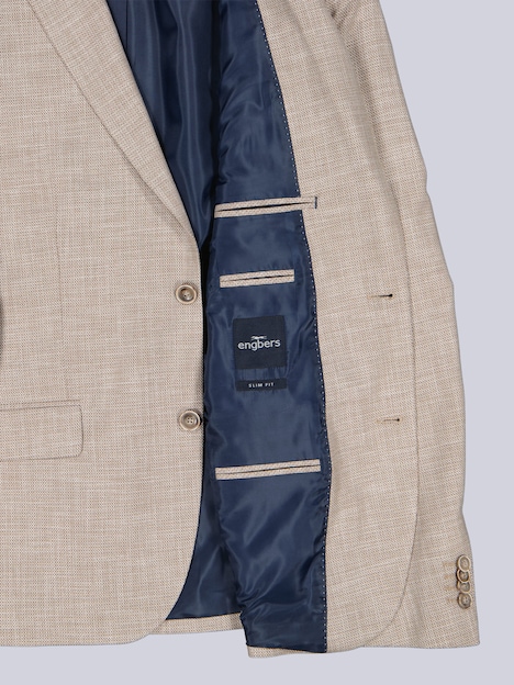 Herren Anzug-Sakko slim fit , Beige