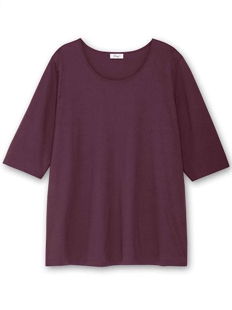 3/4-Arm-Shirt 3/4-Arm-Shirt im geraden, längeren Schnitt 3/4-Arm Uni