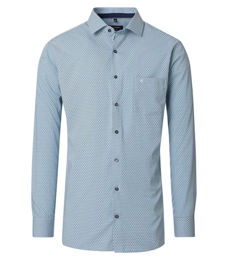 Businesshemd Print Modern Fit