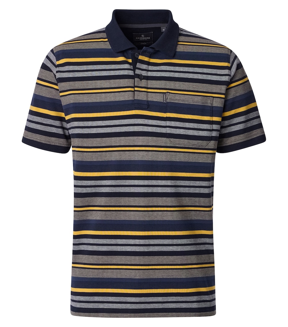 Polo-Shirt gestreift