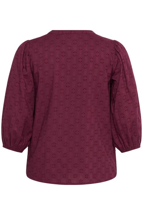 Langarm-Bluse Regular fit