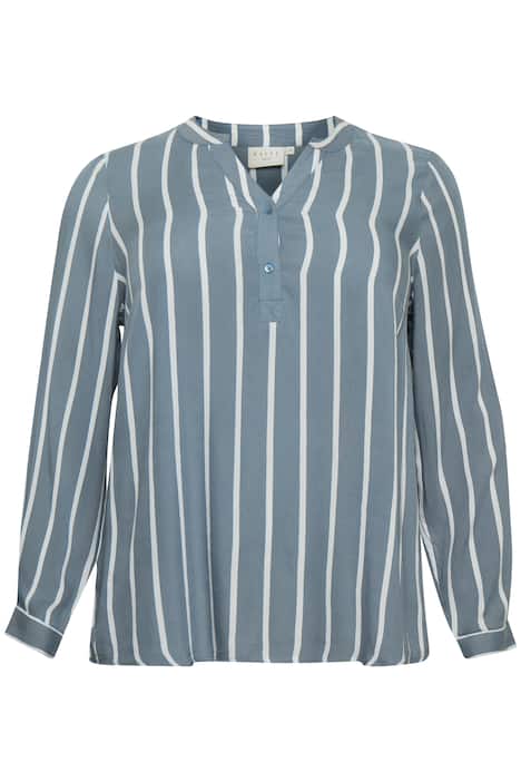 Langarm-Bluse Regular fit