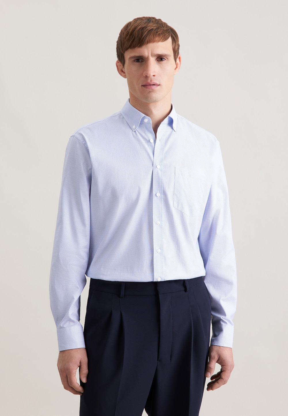 Herren Business Hemd - Druck