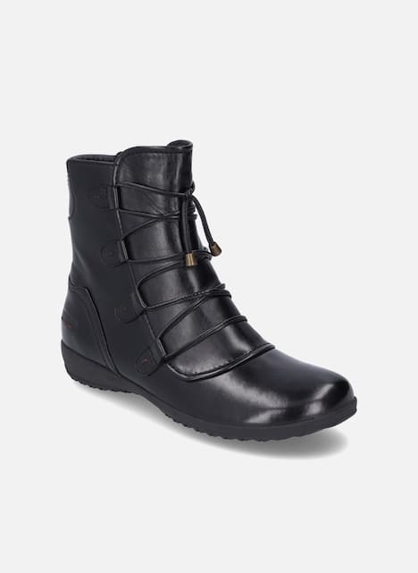 Damen Stiefelette Naly 62, schwarz-kombi