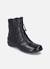 Damen Stiefelette Naly 62, schwarz-kombi