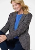 GOLDNER Blazer Blazer met veelkleurige all-over print