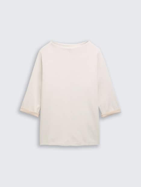 Sweatshirt mit Stehkragen