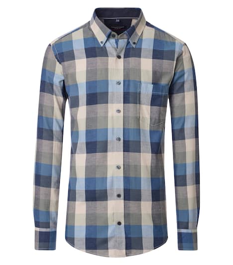 Freizeithemd kariert Casual Fit