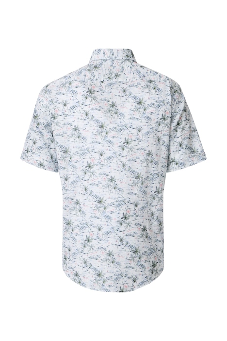 Freizeithemd Kurzarm Print Casual Fit