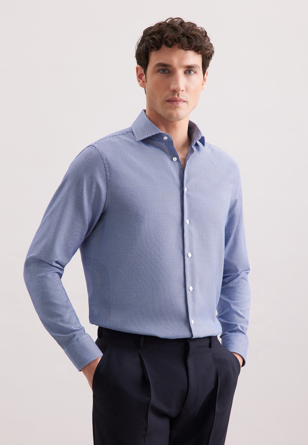 Herren Business Hemd - Struktur