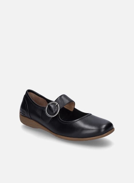 Damen Ballerina Fenja 18, schwarz