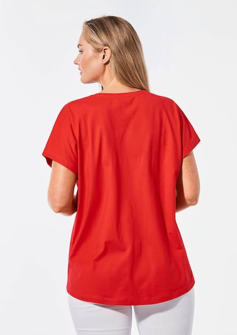 Shirt mit Rundhalsausschnitt