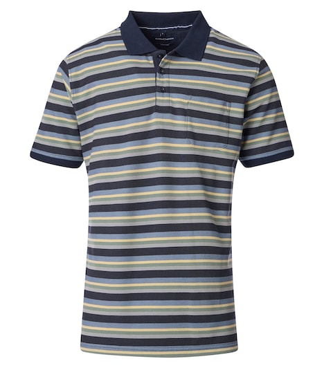 Polo-Shirt gestreift