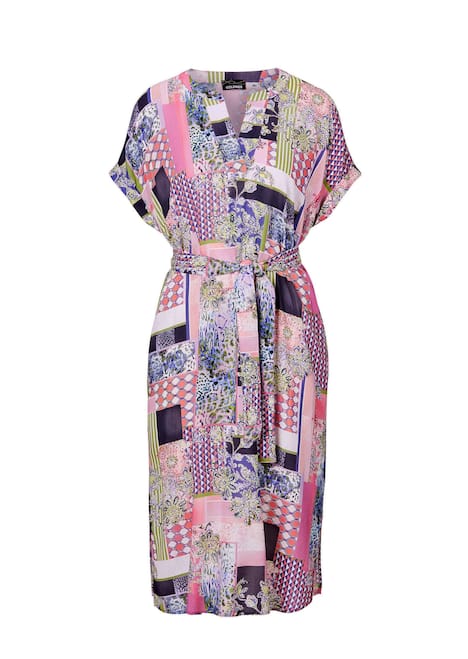 Kleid mit V-Ausschnitt