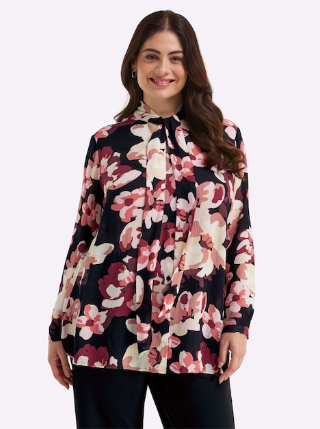 Langarm-Bluse Langarm Schluppe