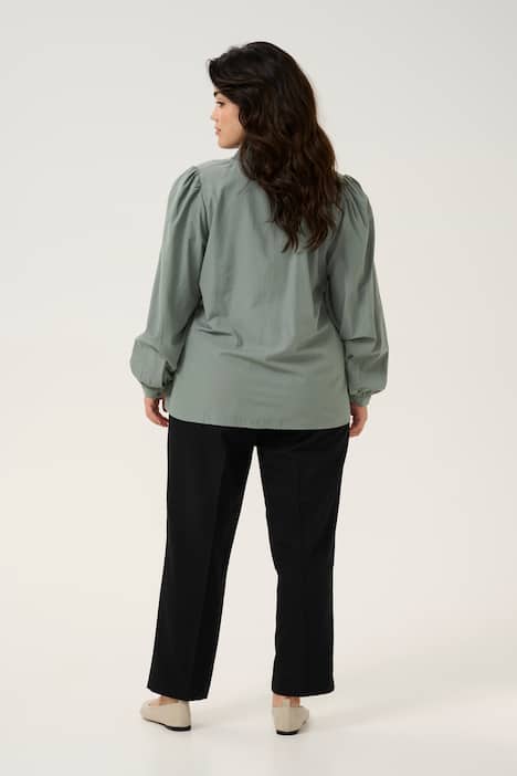 Langarm-Bluse Regular fit