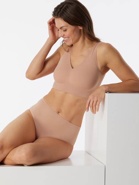 Schiesser Damen Slip Invisible Soft - Invisible Soft maple